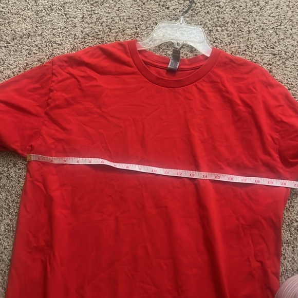 Gildan heavy cotton Classic Red unisex T-Shirt - Picture 4 of 5